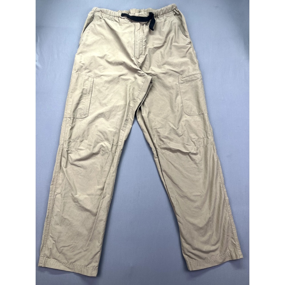 Woolrich Adjustable Waist Lightweight Khaki Pants Men's 541 Sz M Outdoor